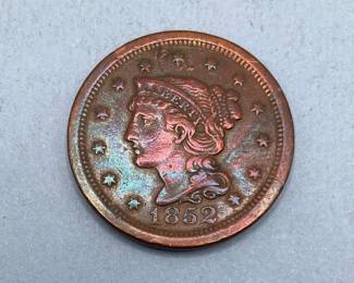 1852 US Large Cent