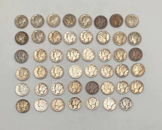 1930 Mercury Dimes