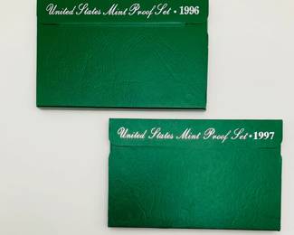 1996 and 1997 US Mint Sets