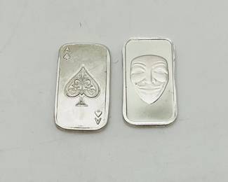 1 Gram Silver Bars