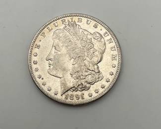 1891 Morgan Dollar