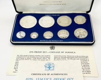 1976 Jamaica Proof Set