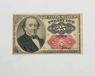 United States 25c Fifth Issue Fractional Currency