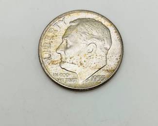 1955 Roosevelt Dime