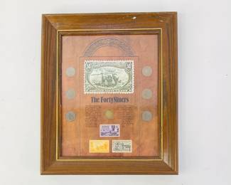 The Forty-Niners Framed Display