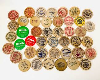 Wooden/Plastic Nickel Collection