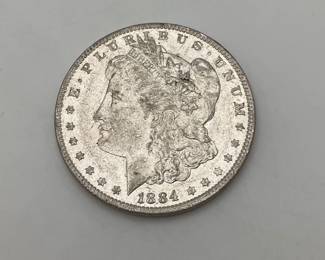 1884-O US Morgan Dollar