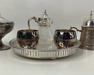 Silver Plate Dining Items