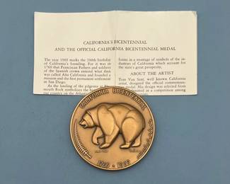 California Bicentennial Medal
