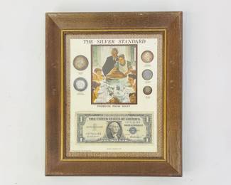 The Silver Standard Framed Print