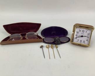 Antique Eyeglasses, Hat Pins and More