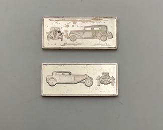 Classic Car Sterling Silver Ingots