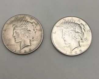 1925 US Peace Dollars