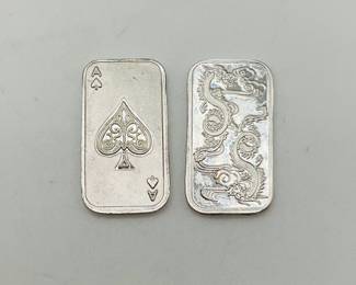 1 gram Silver Bars