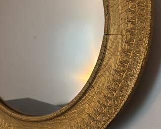 Antique Gold Framed Mirror