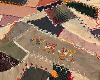Incredible completed antique friendship quilt dated 1892