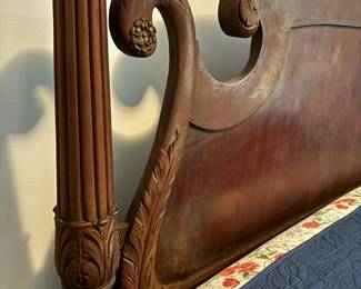 Gorgeous Antique Flame Final Bed