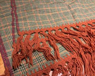Handsome wool blanket