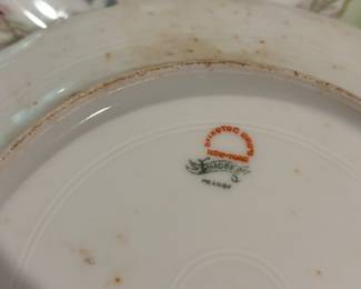 Antique Limoges Fish Plates