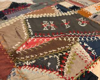 Incredible completed antique friendship quilt dated 1892