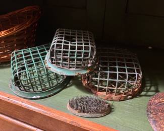 Vintage Flower Frogs