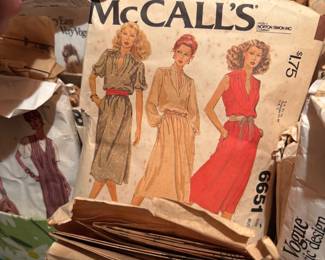 vintage sewing supplies