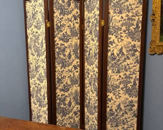 Toile Folding Screen