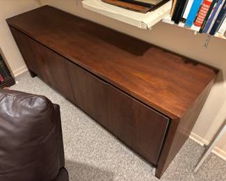 Midcentury Walnut Credenza Sideboard by Dillingham