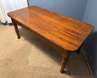 Authentic Incredible Antique Pine Farmhouse Style Table