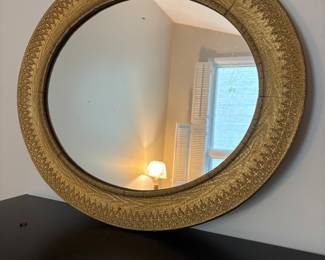 Antique Gold Framed Mirror