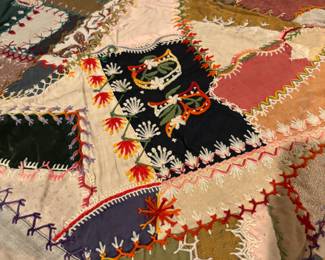 Incredible completed antique friendship quilt dated 1892