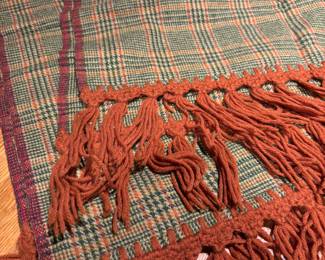 Handsome wool blanket