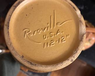 Incredible Roseville  Pottery
