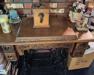 Old Singer Sewing Machine