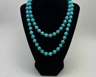 Bling It On, Mom! Mother’s Day Jewelry Blowout – From Vintage Vibes to 925 Shine! Turquoise Bead Necklace. Huge jewelry selection!