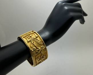 Bling It On, Mom! Mother’s Day Jewelry Blowout – From Vintage Vibes to 925 Shine! Elizabeth Taylor for Avon Collaboration Bracelet. Egyptian Bangle. Huge jewelry selection!