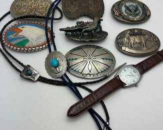 Bling It On, Mom! Mother’s Day Jewelry Blowout – From Vintage Vibes to 925 Shine! Belt Buckles, Bolo Ties, Watches. Huge jewelry selection!