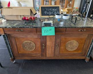 antique buffet $150
