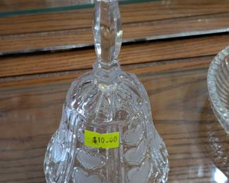glass bell $10