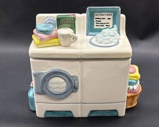 Vintage Fitz & Floyd Washer & Dryer Cookie Jar