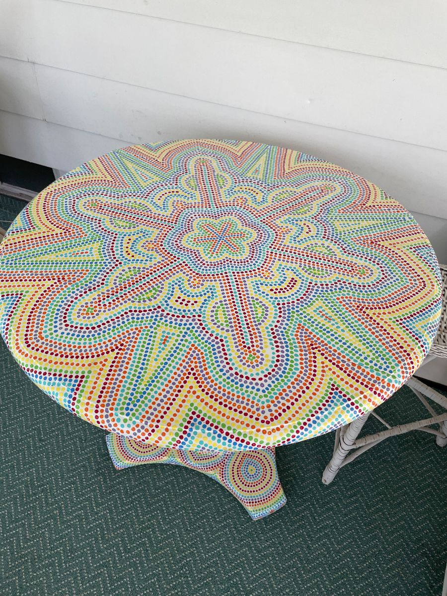Hand painted and one of a kind