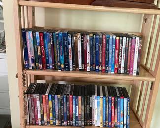 Another view of DVDs
