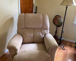 Tan recliner