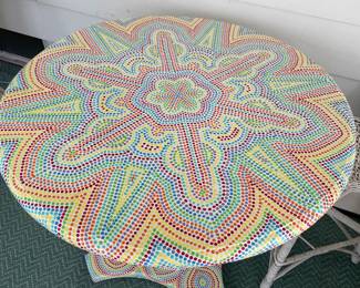 Hand painted and one of a kind
