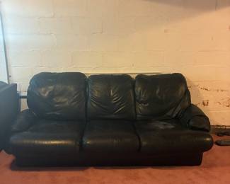 Leather couch