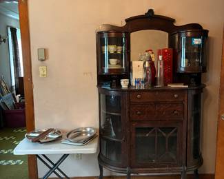 Antique china cabinet