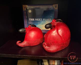 Limited Edition Bookend "Scratch and Sniff" Sculptures by GOVINDER NAZRAN