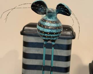 JUDITH WIPPLE Metal Mouse Art