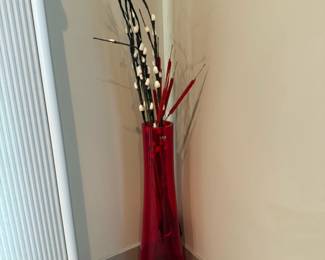 Handmade Art Glass Vase by LSA International