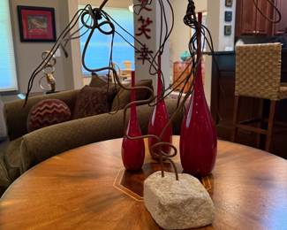 Unsigned Figural Wire Art